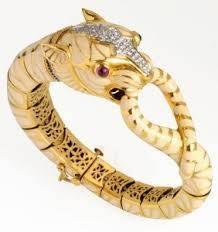 David Webb, bracelet tigre, bijou