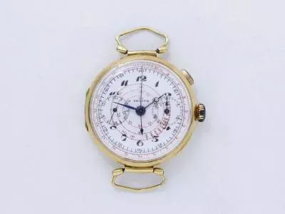 Zenith, montre chronographe monopoussoir