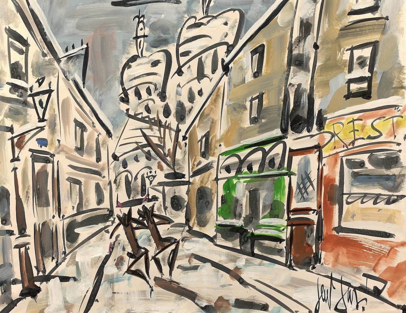 RÃ©sultat de recherche d'images pour "montmartre tableau"