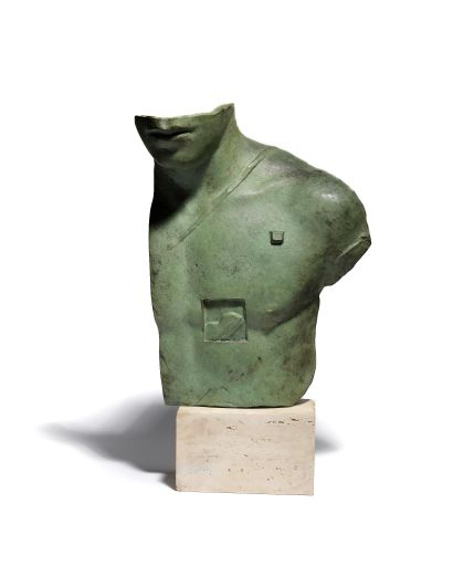 Igor Mitoraj Aesclepios patine verte