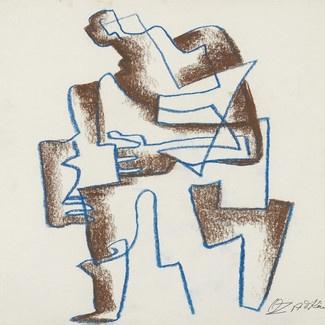 ossip-zadkine- dessin-expertisez-vente