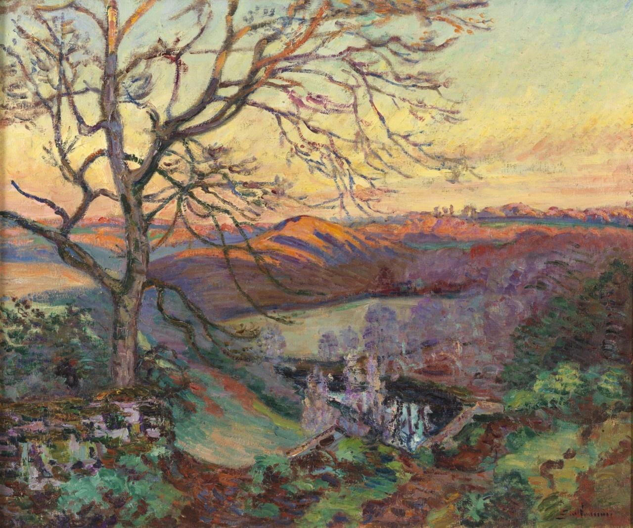 Armand Guillaumin, Paysage de Crozant, tableau