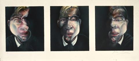 francis-bacon-autoportrait-étude-lithographie