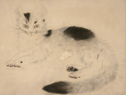 foujita-estimation-gravure-chat