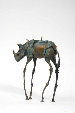 dali-sculpture-rhinocéros-bronze-estimation