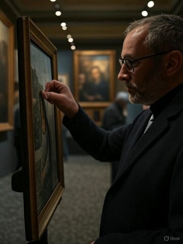 Expertise d’un tableau à Drouot par un commissaire-priseur