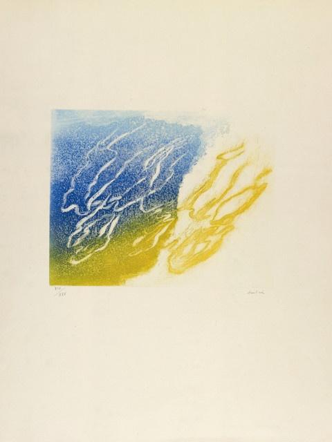 Jean Fautrier, L'orage, gravure