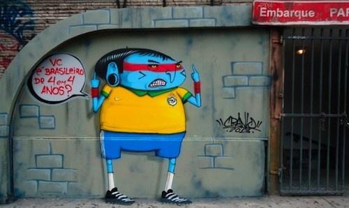 Cranio, Street Art made in Brésil