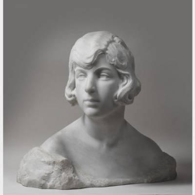 Séraphin SOUDBININE (1867-1944) - Nadia Xicota - Sculpture en marbre
