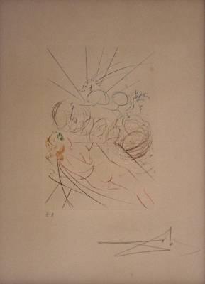 salvador-dali-l'adoration-gravure