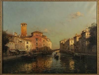 Eloi Georges Bouvard, vue de Venise