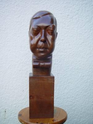 Chana Orloff, Lucien Vogel, sculpture en bois