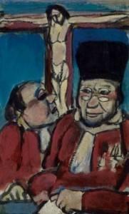 Georges Rouault, justiciers, gouache