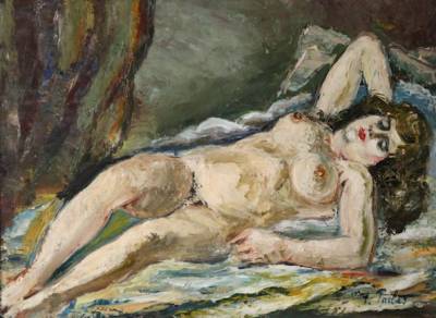 Isaac Pailes, femme nue