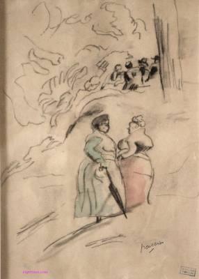 jules-pascin-les-deux-mégères-vente