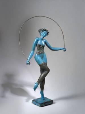 Josepha, saut à la corde, bronze