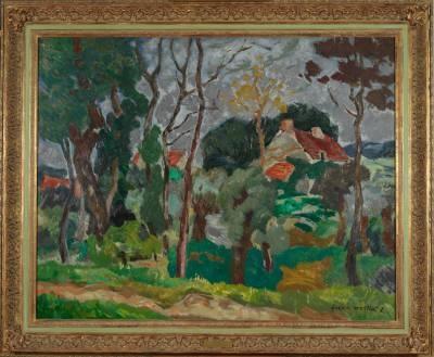 Lucien Martial, Paysage, tableau