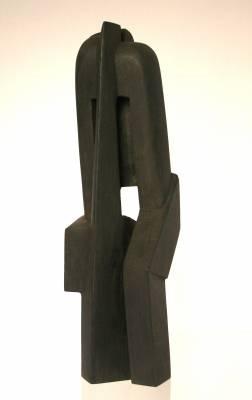 Parvine Curie, composition en bronze