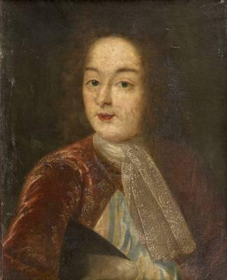 Ecole française du 17ème, portrait de jeune homme, tableau