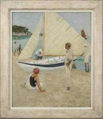 Raoul du Gardier, Noirmoutiers, à la plage