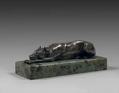 sandoz-chien-bronze