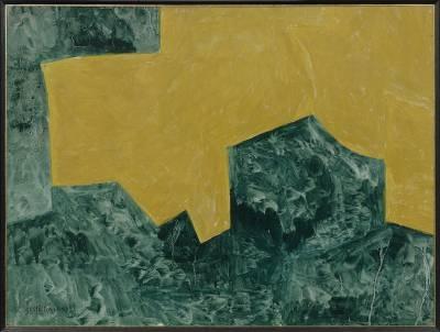 Serge Poliakoff, composition, gouache