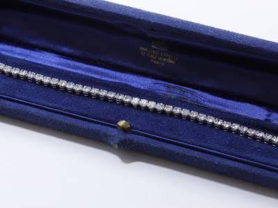 Van Cleef and Arpels, bracelet ligne en diamants