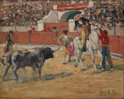 Henri Zo, Tauromachie, tableau