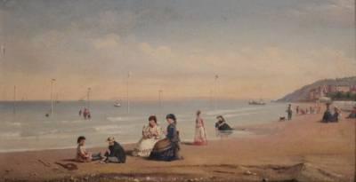 conrad-chapman-la-plage-à-trouville