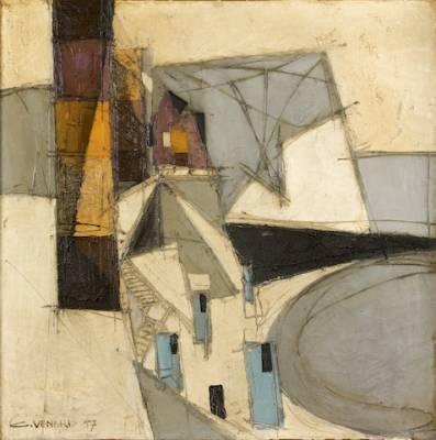 Claude Venard, composition abstraite