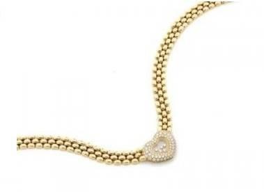 Chopard, collier or Happy Diamonds