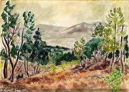 andré-dunoyer-de-segonzac-saint-tropez-aquarelle