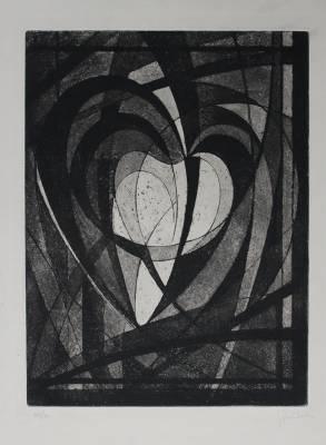 Georges Guido Filiberti, composition, gravure