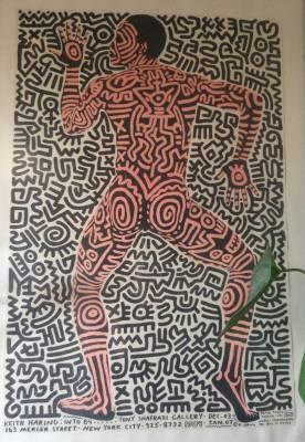 keith-haring-intro-84-affiche-vente