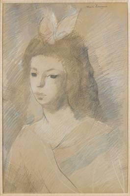 marie-laurencin-vente-jeune-fille-au-noeud-rose