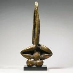 Etienne Martin, la Mandoline, sculpture en bronze