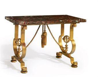 gilbert-poillerat-table-vente