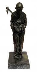 Maurice Guiraud Riviere, pierrot, bronze