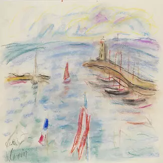 charles-camoin-saint-tropez-dessin