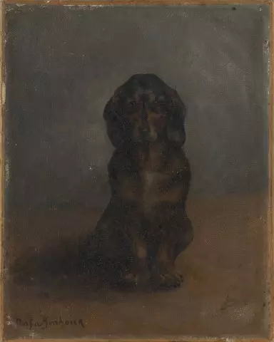 portrait-chien-tableau